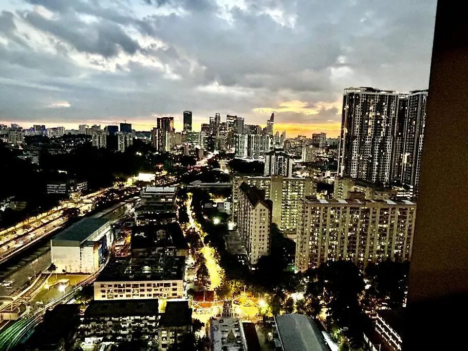 Apartmán Kl Sentral-Pool,Netflix,Gym,Monorail,Coworking,2Pax Kuala Lumpur